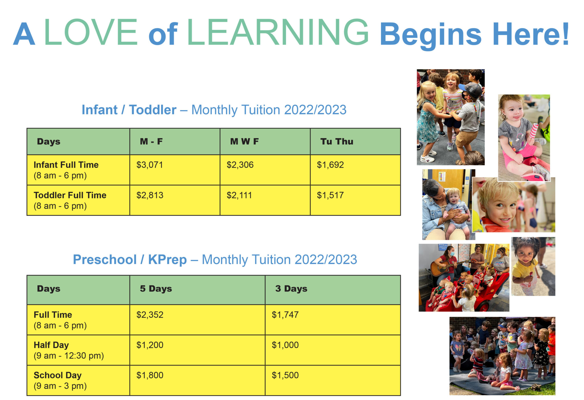 Tuition Kehillah School for Early LearningKehillah School for Early